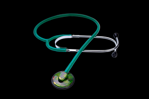 SW-ST55 equipamento m&eacute;dico estetosc&oacute;pio veterin&aacute;rio colorido de cabe&ccedil;a &uacute;nica com dois diafragmas com estojo r&iacute;gido para estudantes adultos