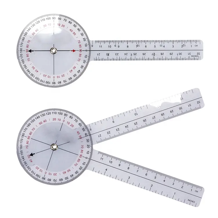 Multi-liniaal kunststof medische liniaal goniometer
