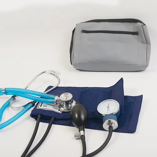 Sfigmomanometro aneroide tascabile femminile con bracciale
