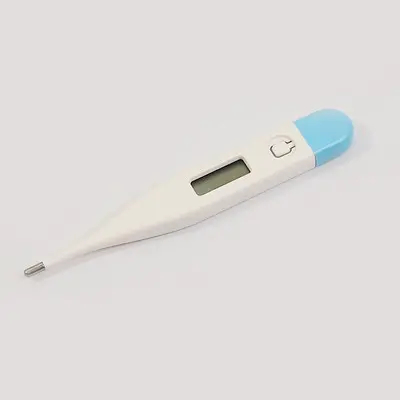 Starres digitales Thermometer mit blauem Geh&auml;use zum Kochen mit CE und Jumbo-LCD SW-DT01B