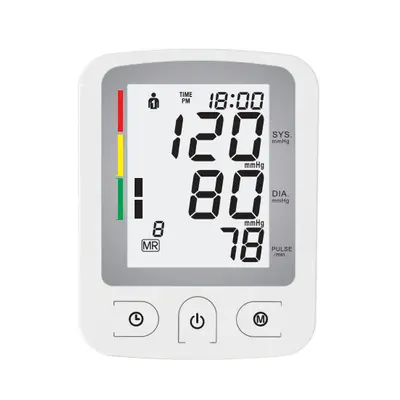 Sfigmomanometro digitale completamente automatico femminile con supporto